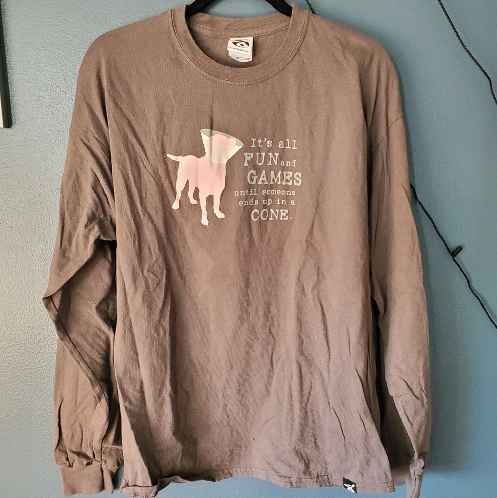 Dog is good cone shame long sleeve
